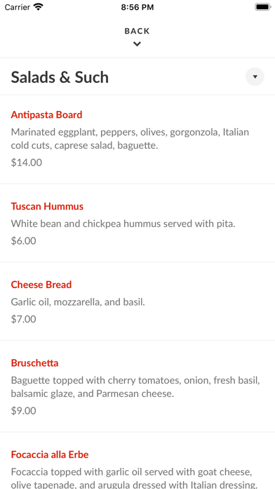 Midtown Pizza Kitchen Screenshot