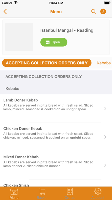 Istanbul Mangal - Reading Screenshot