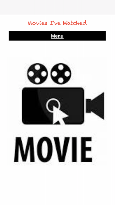 Movies I Have Watched Screenshot