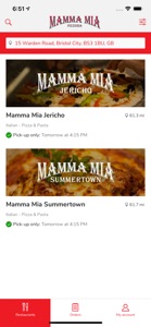 Mamma Mia Oxford screenshot #1 for iPhone