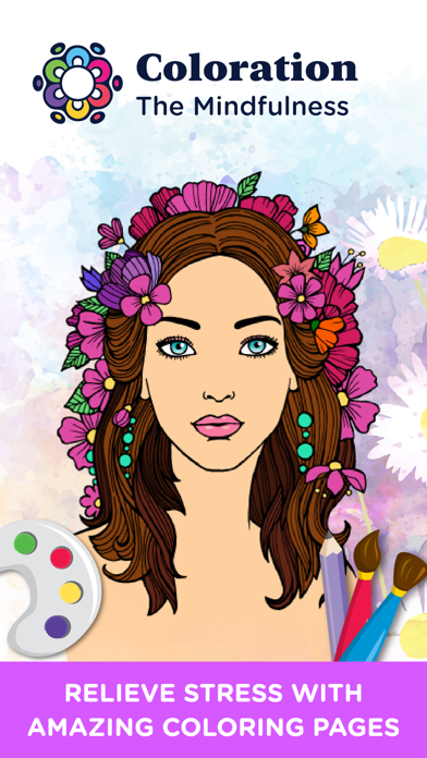 Coloration Adult Coloring Book Screenshot