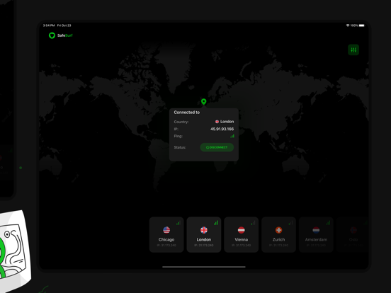 Screenshot #6 pour SafeSurf VPN