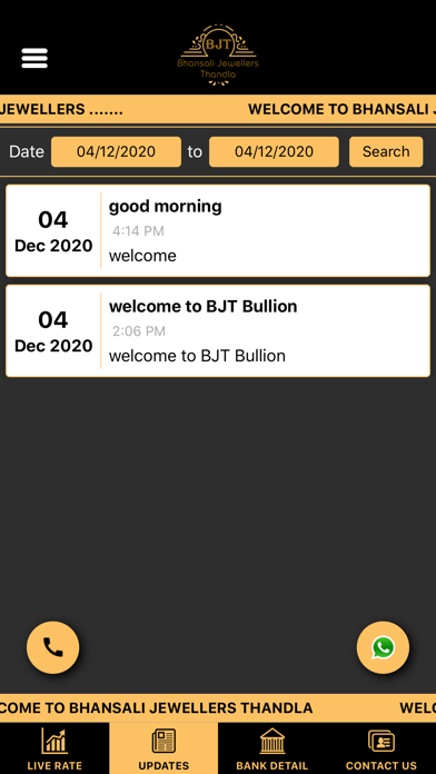 BJT Bullion Screenshot
