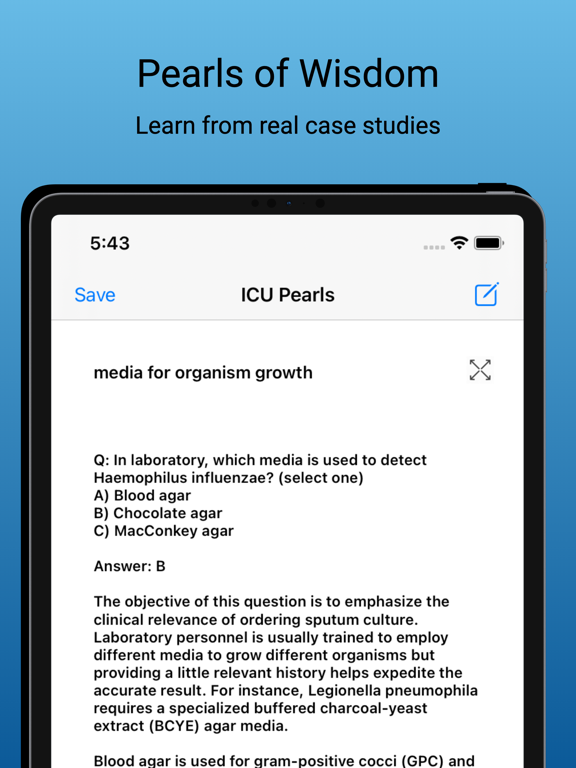 Screenshot #4 pour ICU Pearls Critical Care tips