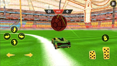 Screenshot #3 pour Rocket Car Football Games