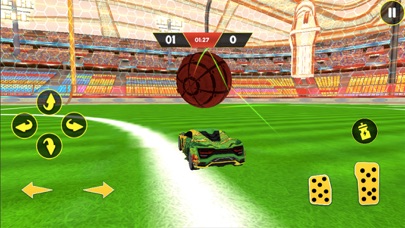 Rocket Car Football Games Screenshot