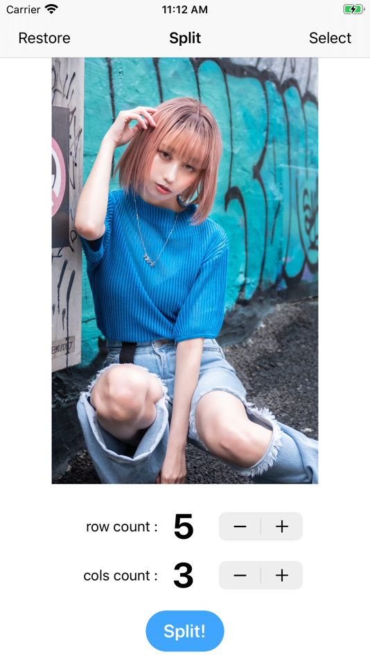 #1. ImageSplit+ (iOS) 게시자: Ryosuke Tamura