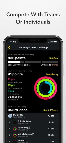 Game screenshot Challenges - Compete, Get Fit apk
