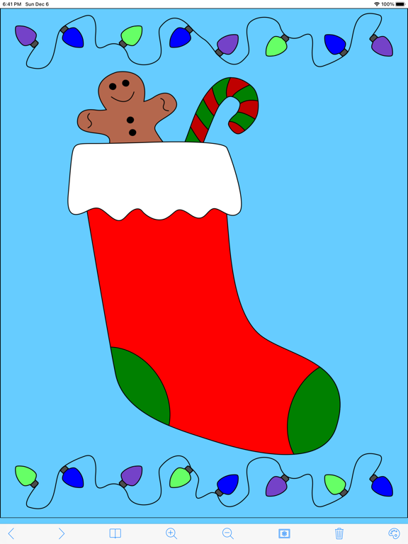 Screenshot #6 pour My Holiday Coloring Book