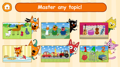 Screenshot #2 pour Kid-E-Cats: Toddler Games ABC!