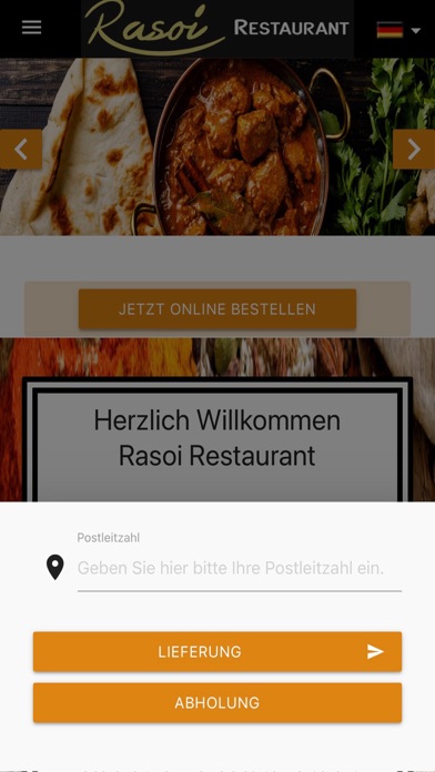 Rasoi Restaurant München Screenshot
