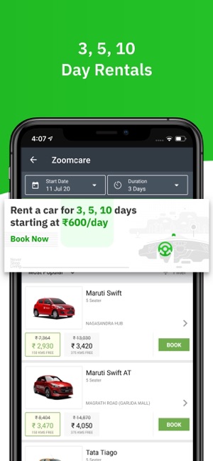 Zoomcar-Self drive Car rental(圖4)-速報App
