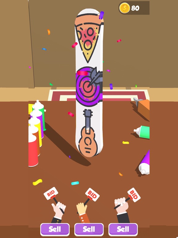 Screenshot #5 pour Snowboard Art
