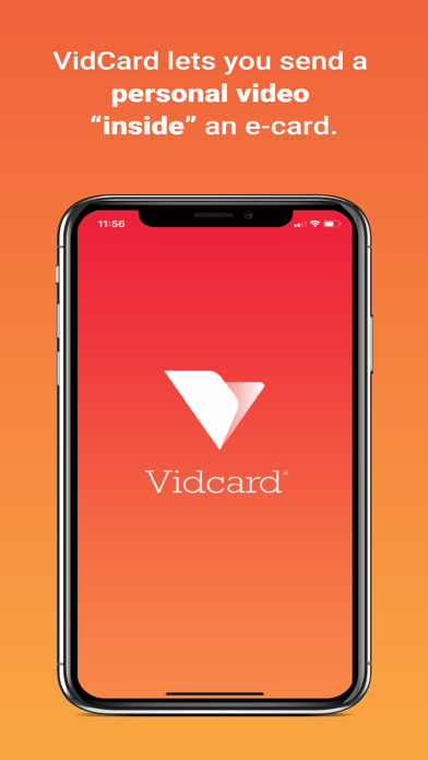 VidCard: Video Greeting Cards Screenshot