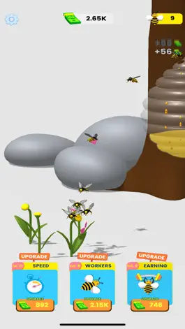 Game screenshot Idle Bees apk