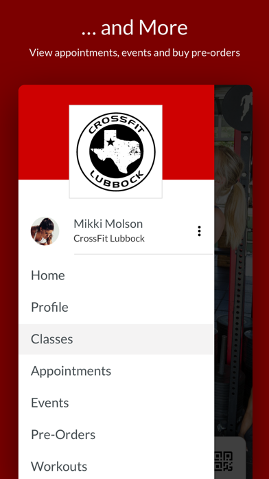 CrossFit Lubbock Screenshot