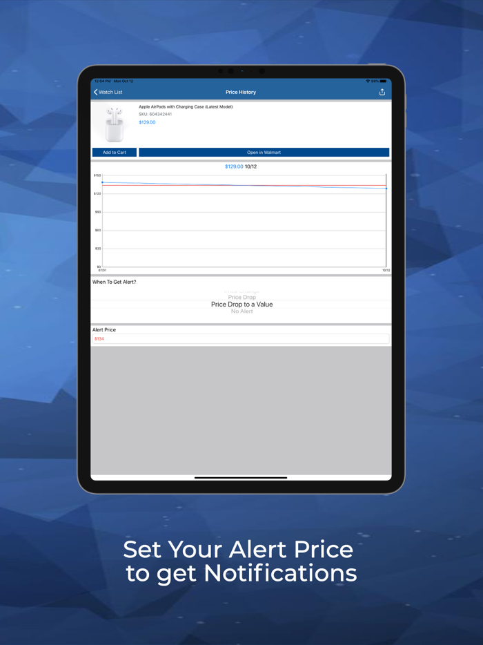 Price Tracker for Walmart