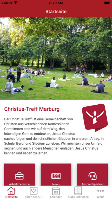 Christus-Treff Screenshot