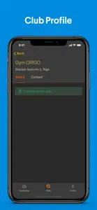 Gym Latvija screenshot #3 for iPhone