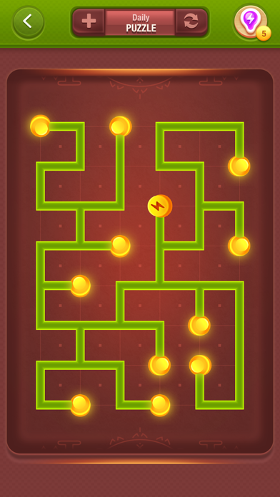 Turn on the lights! Brain Game Screenshot