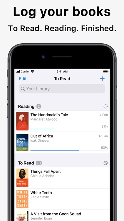 Reading List - Book Tracker