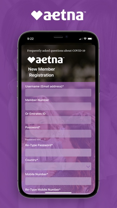 Aetna UAE Screenshot
