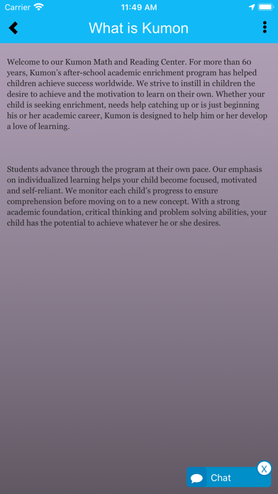 Be Amazing app Screenshot