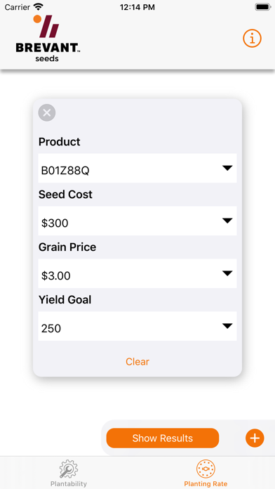 Brevant® seeds Screenshot