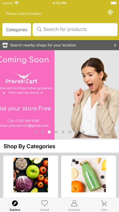 Pravasi Cart - Buyer Screenshot
