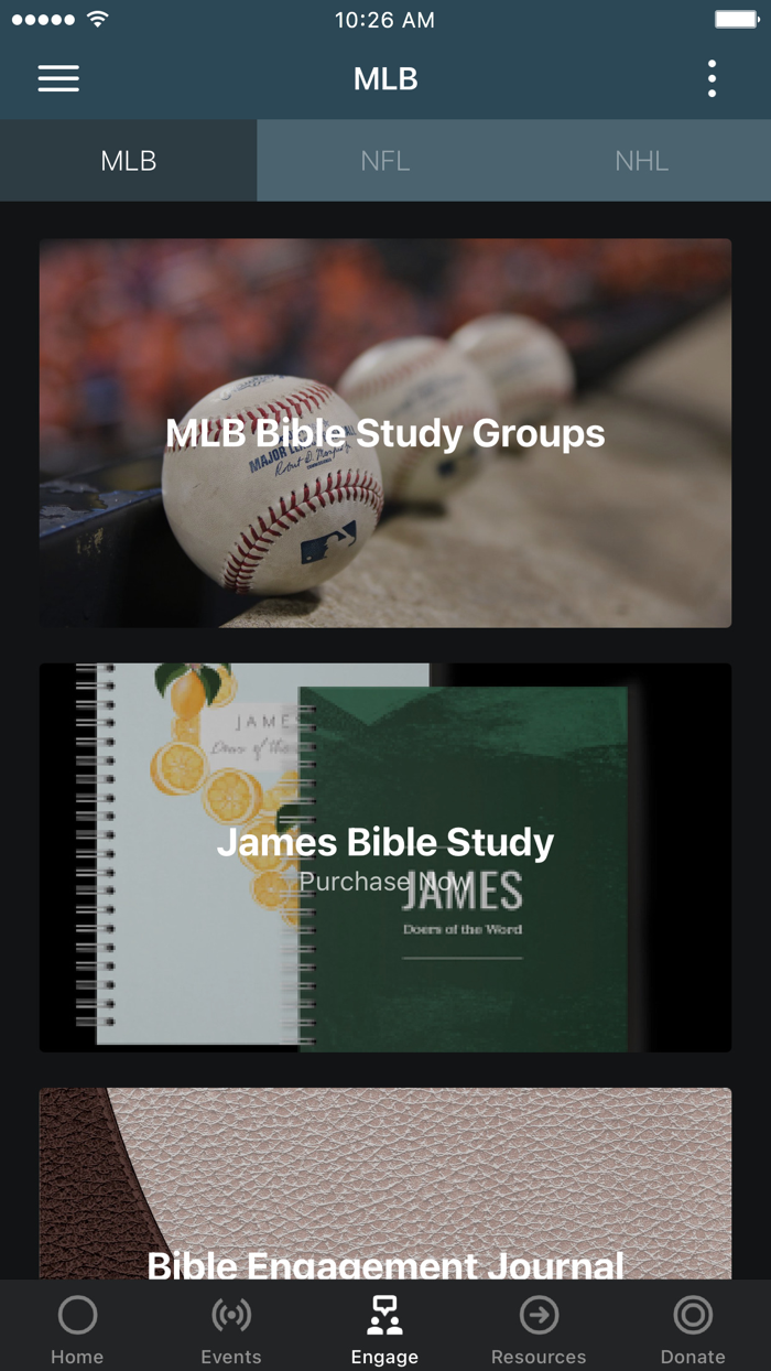 Pro Athletes Outreach App