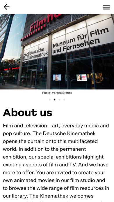 Deutsche Kinemathek Audioguide Screenshot