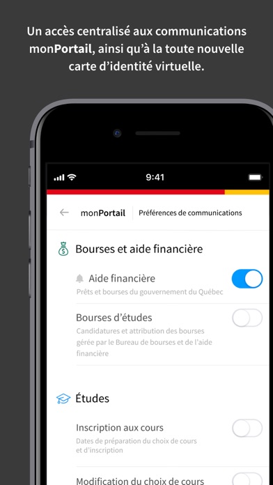 monPortail Screenshot