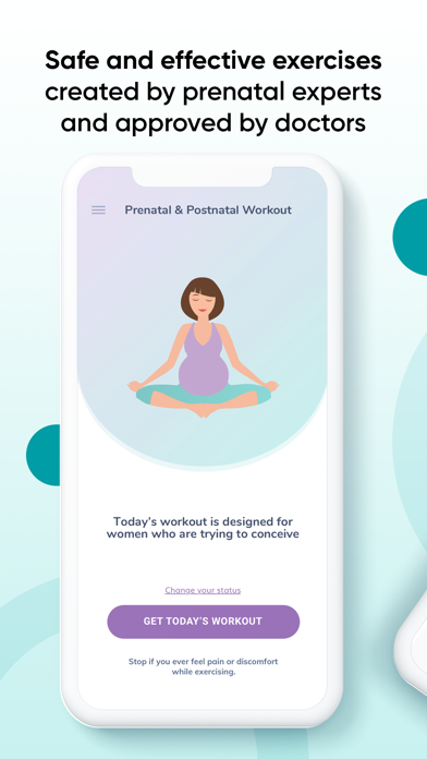 Prenatal & Postnatal Workout Screenshot