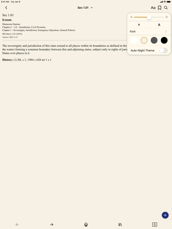 Screenshot #6 pour Minnesota Statutes PocketLaw