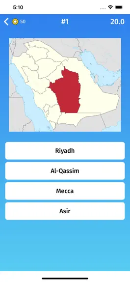 Game screenshot Saudi Arabia: Provinces Quiz hack