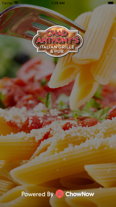 Chad Anthony's Italian Grille Screenshot