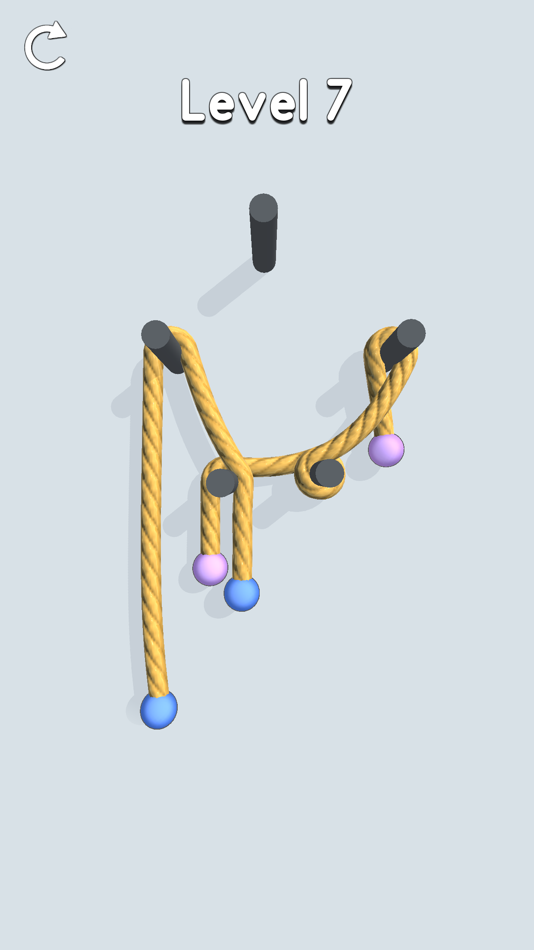 #3. Hyper Rope (iOS) 由: Dan Lespect