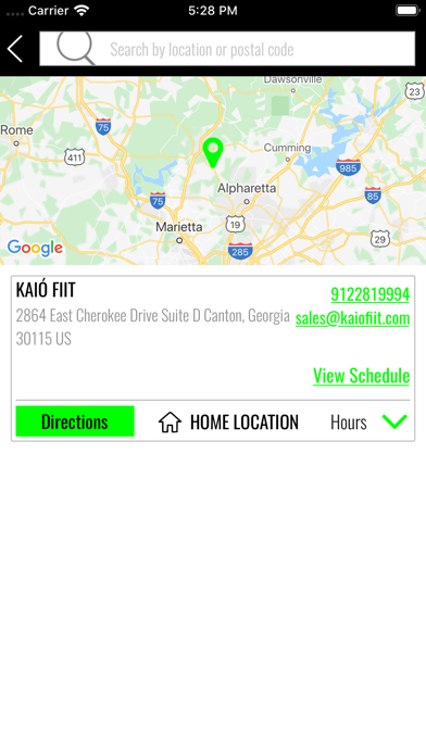 KAIÓ FIIT Screenshot