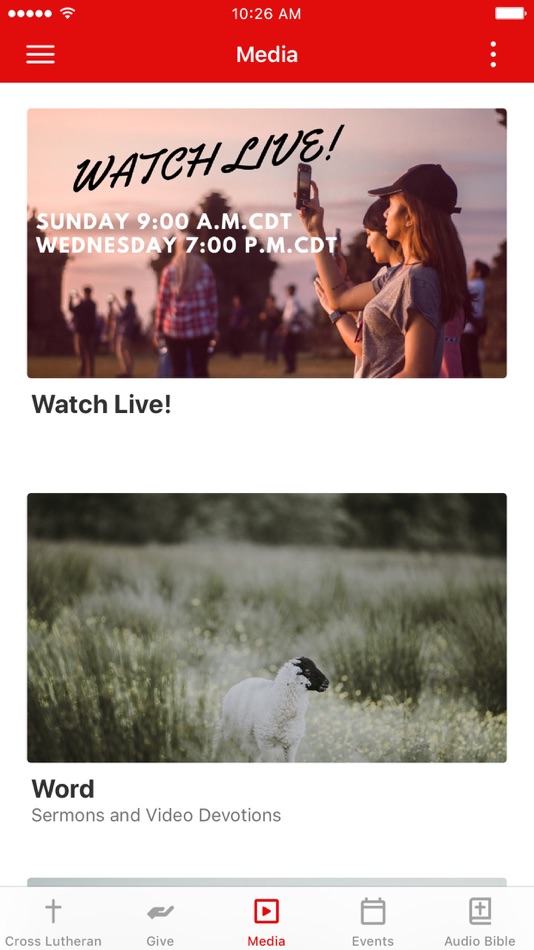 #2. Cross Lutheran in Roberts (iOS) 게시자: CROSS LUTHERAN CHURCH
