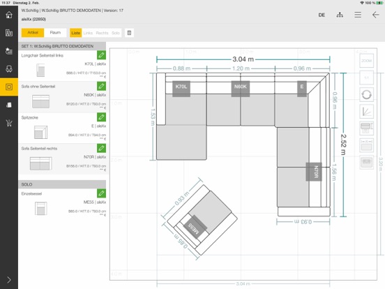 WS Plan iPad app afbeelding 3