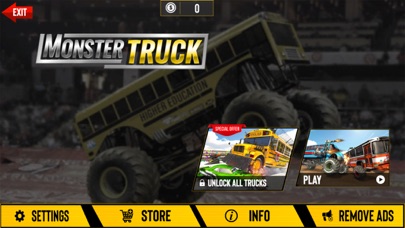 Monster Demolition truck Derby Screenshot
