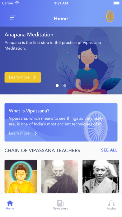 VipassanaMeditation VRI Screenshot