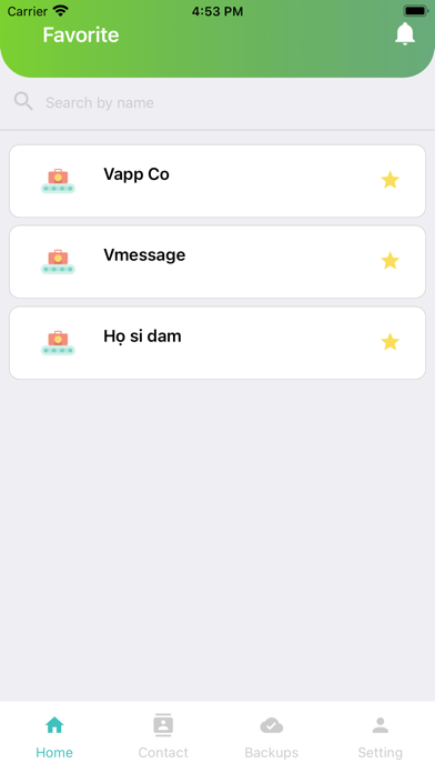 Contact Master Private Contact Screenshot