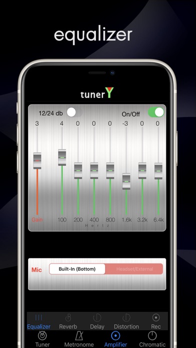 tuner Y -metronome, amp & more screenshot 4