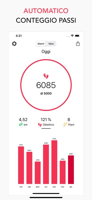 Conta Passi doSteps su App Store