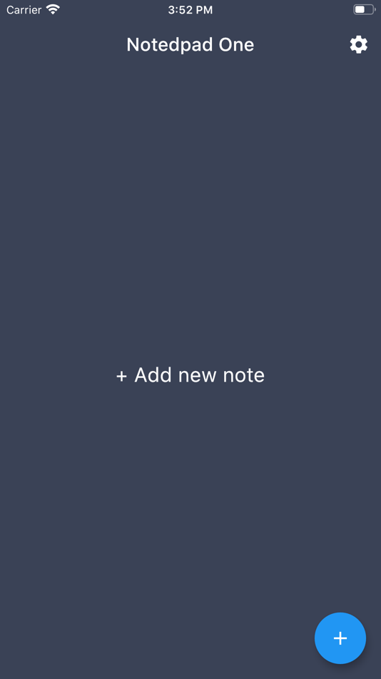 #1. Notepad One (iOS) Podle: Mei Ee Lee