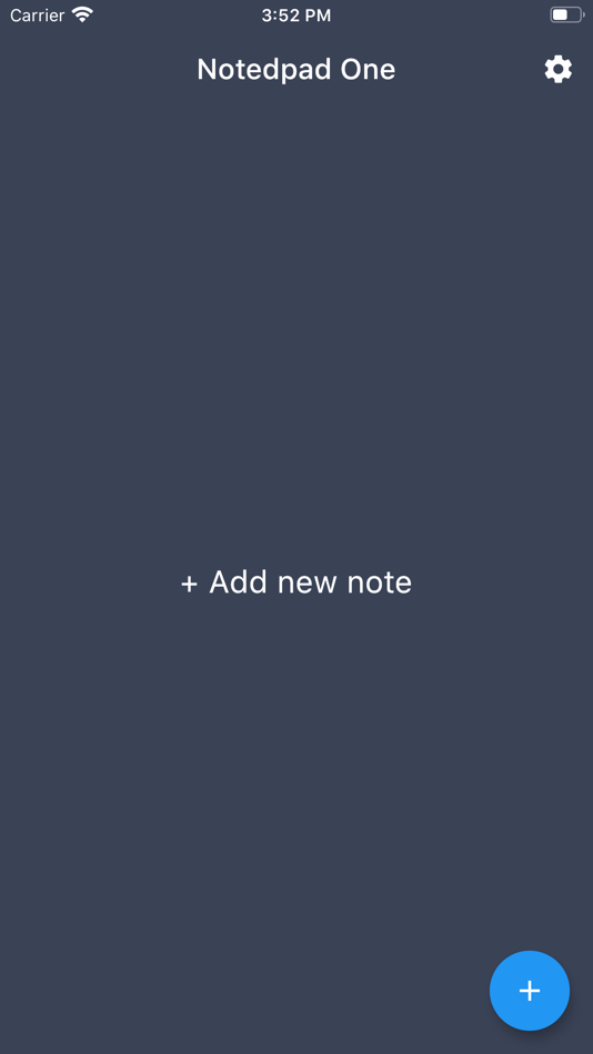 Notepad One - 1.0.3 - (iOS)