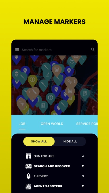 CP2077 Night City Map screenshot-3