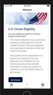 eligibility iphone screenshot 1