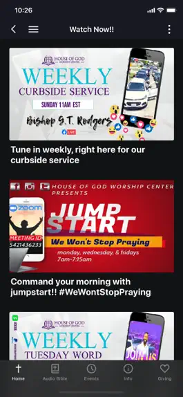 Game screenshot House of God Worship Center VA apk